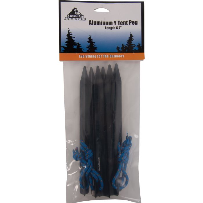 Liberty Mountain-Aluminum Y Tent Pegs