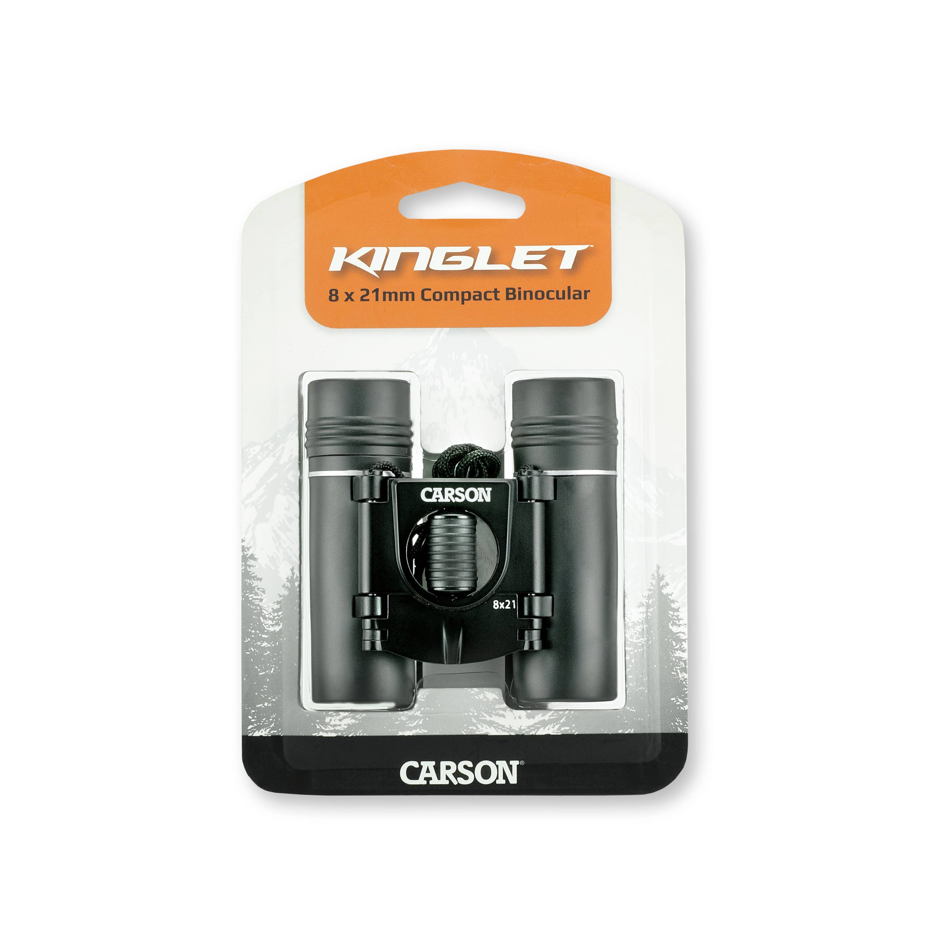 Kinglet™ 8x21mm Compact Roof Prism, Lightweight Binoculars