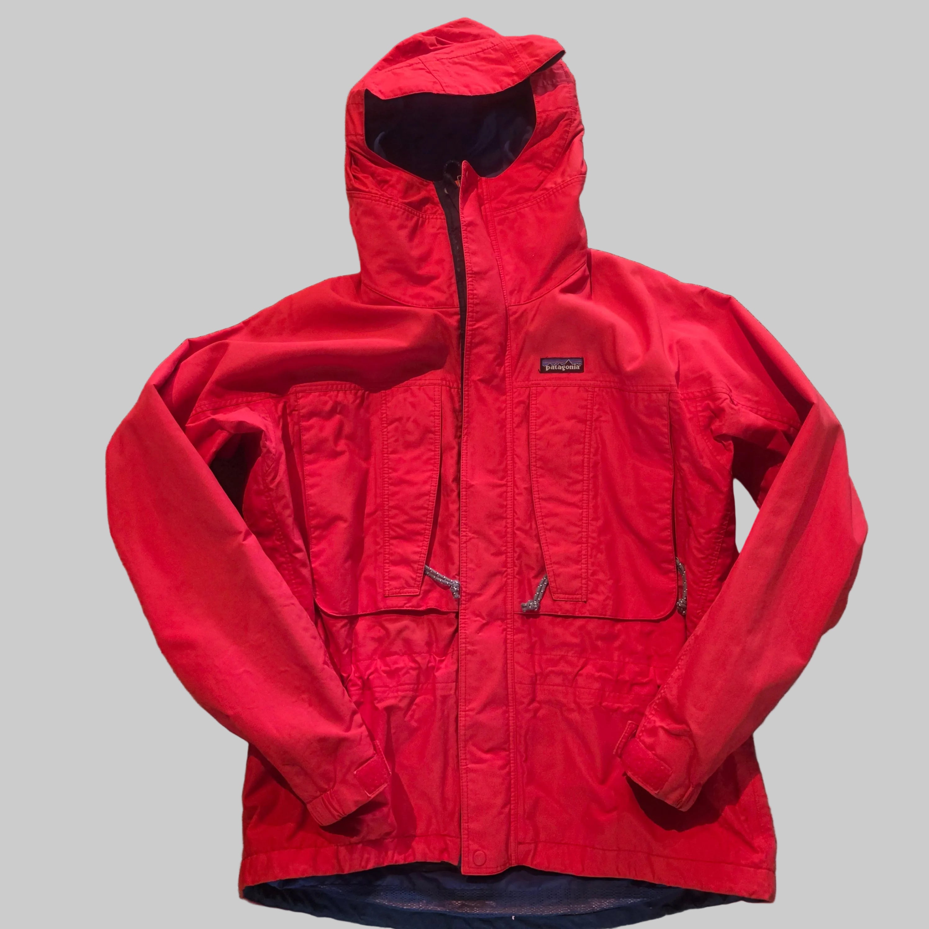 Patagonia- Red Hooded Shell Jacket Women's