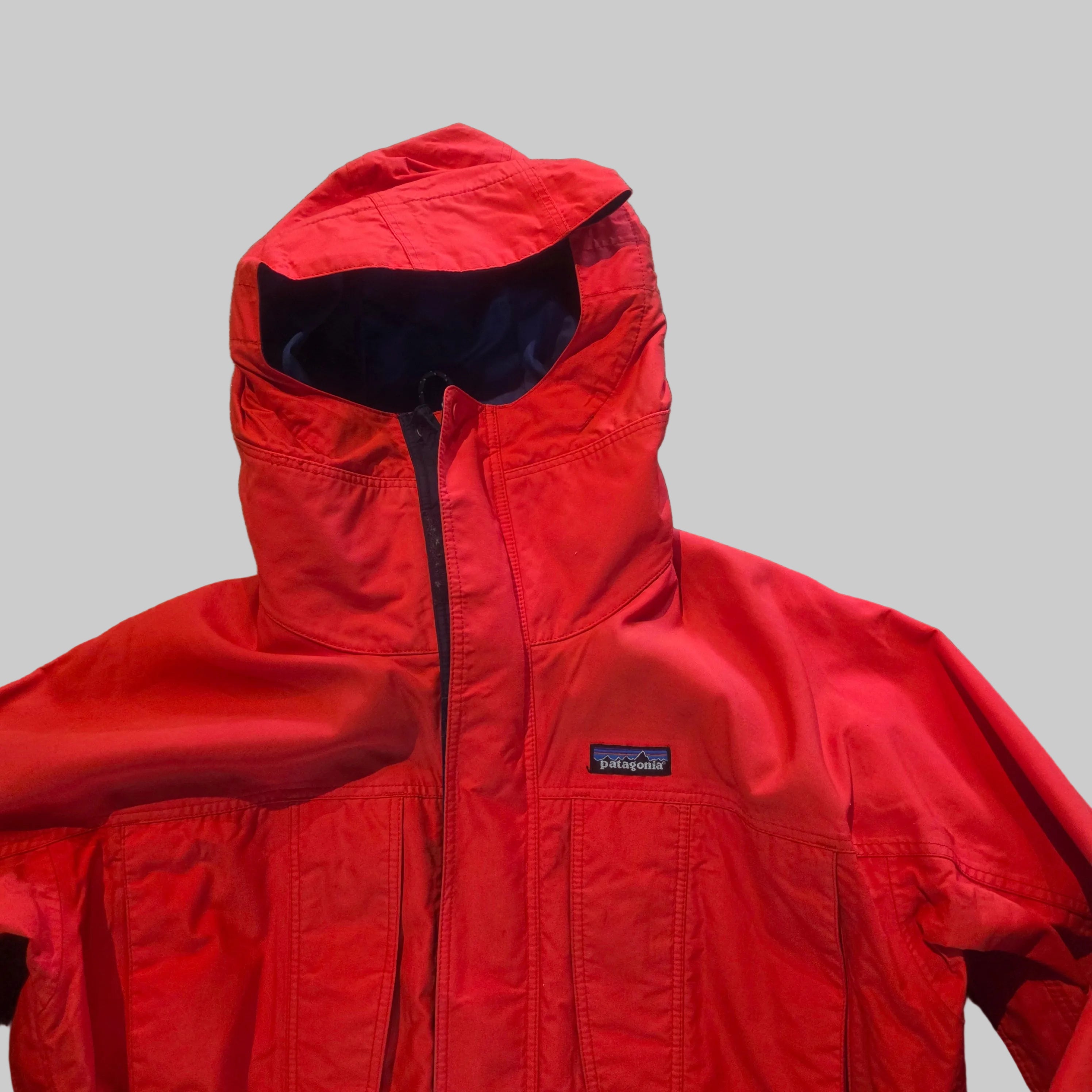 Patagonia- Red Hooded Shell Jacket Women's