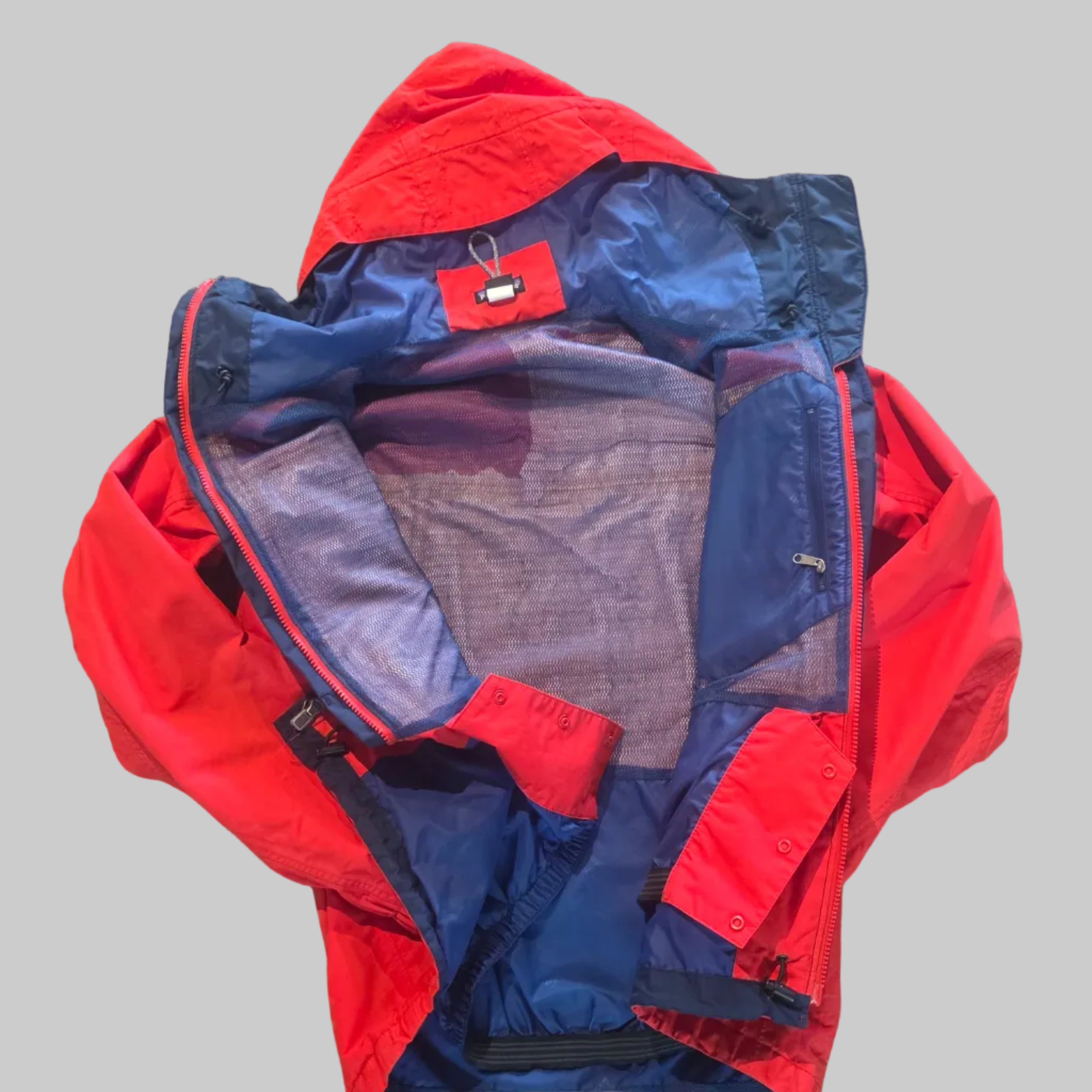 Patagonia- Red Hooded Shell Jacket Women's