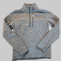 Patagonia Men’s Better Sweater 1/4-Zip Fleece-Small-Gray-Used