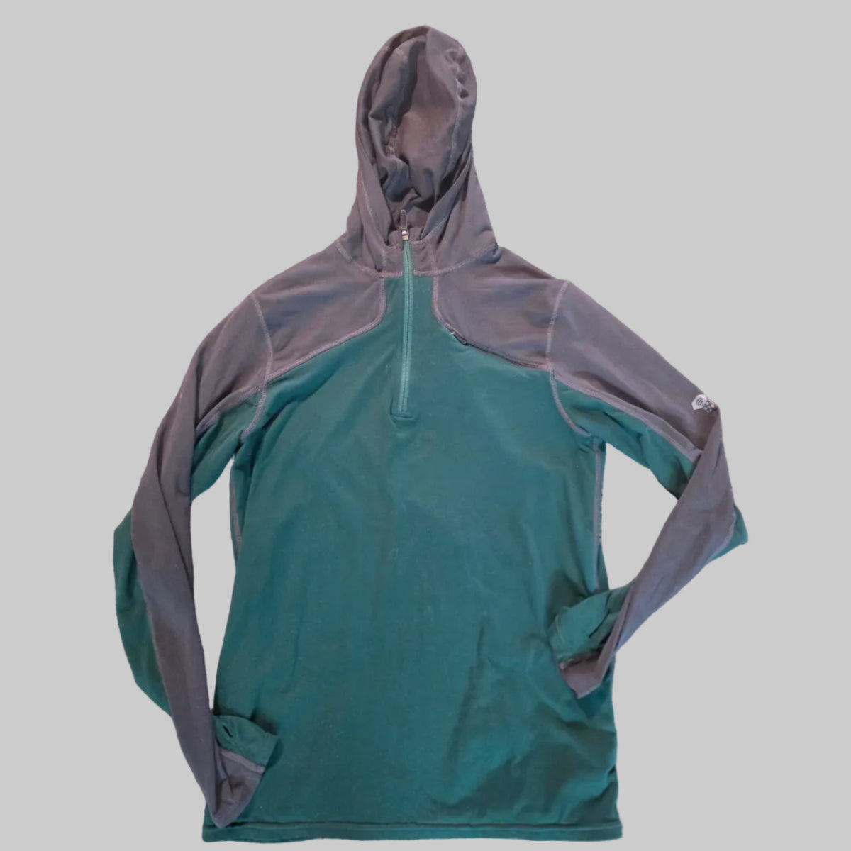 Mountain Hardwear Men’s Hooded 1/4-Zip-Large-Used