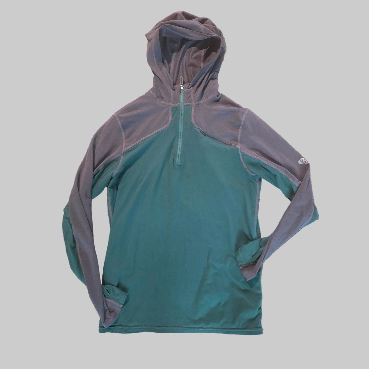 Mountain Hardwear Men’s Hooded 1/4-Zip-Large-Used