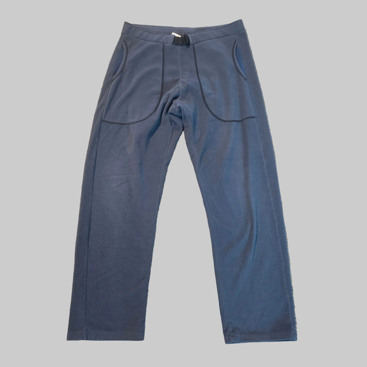 Melanzana Men’s Technical Fleece Pants – Medium – Navy – Used