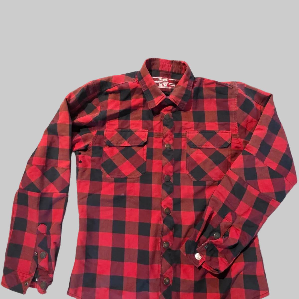 Club Ride Santo Plaid Cycling Shirt – Men’s Medium – Used