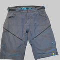 Yeti Cycles Men’s Mountain Bike Shorts – Large – Gray/Blue – Used