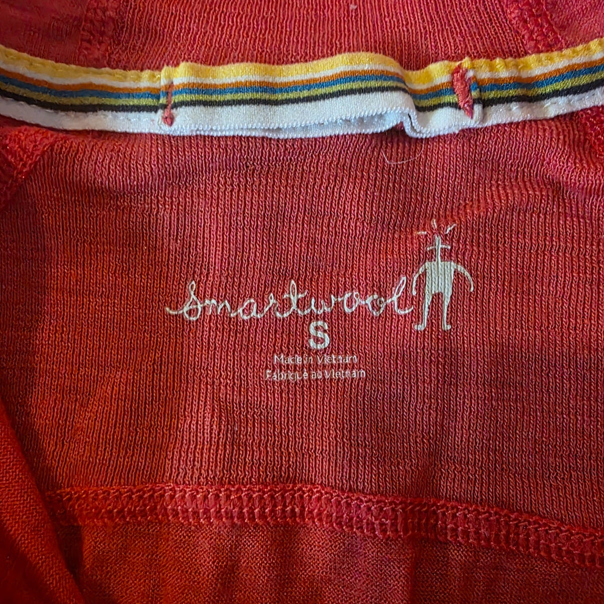 Smartwool size small label