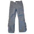 Obermeyer gray insulated snow pants front