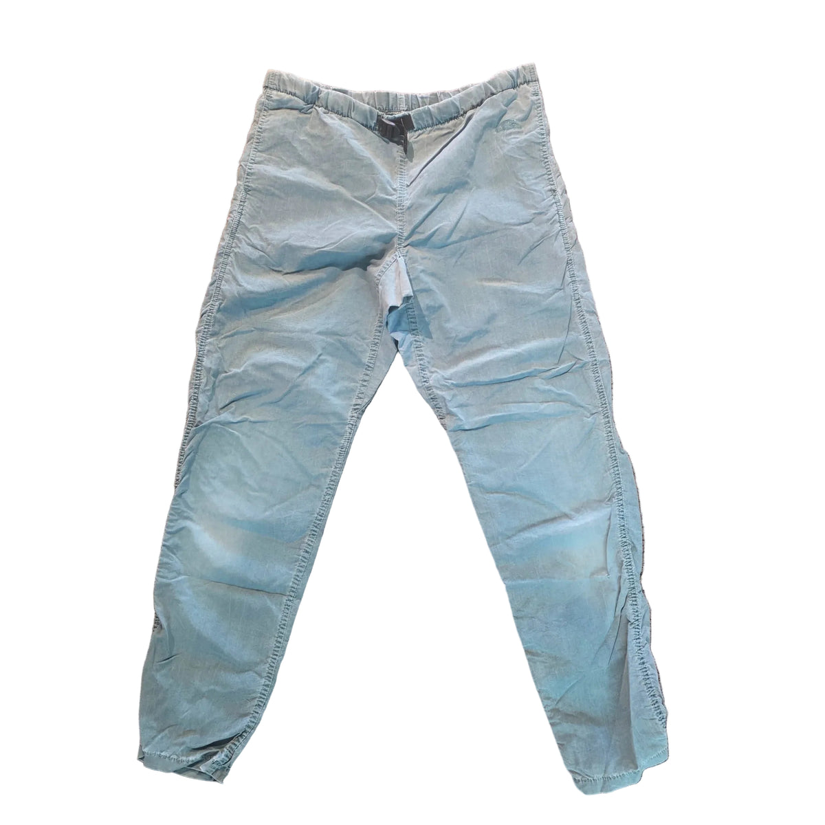 Blue-green hiking pants