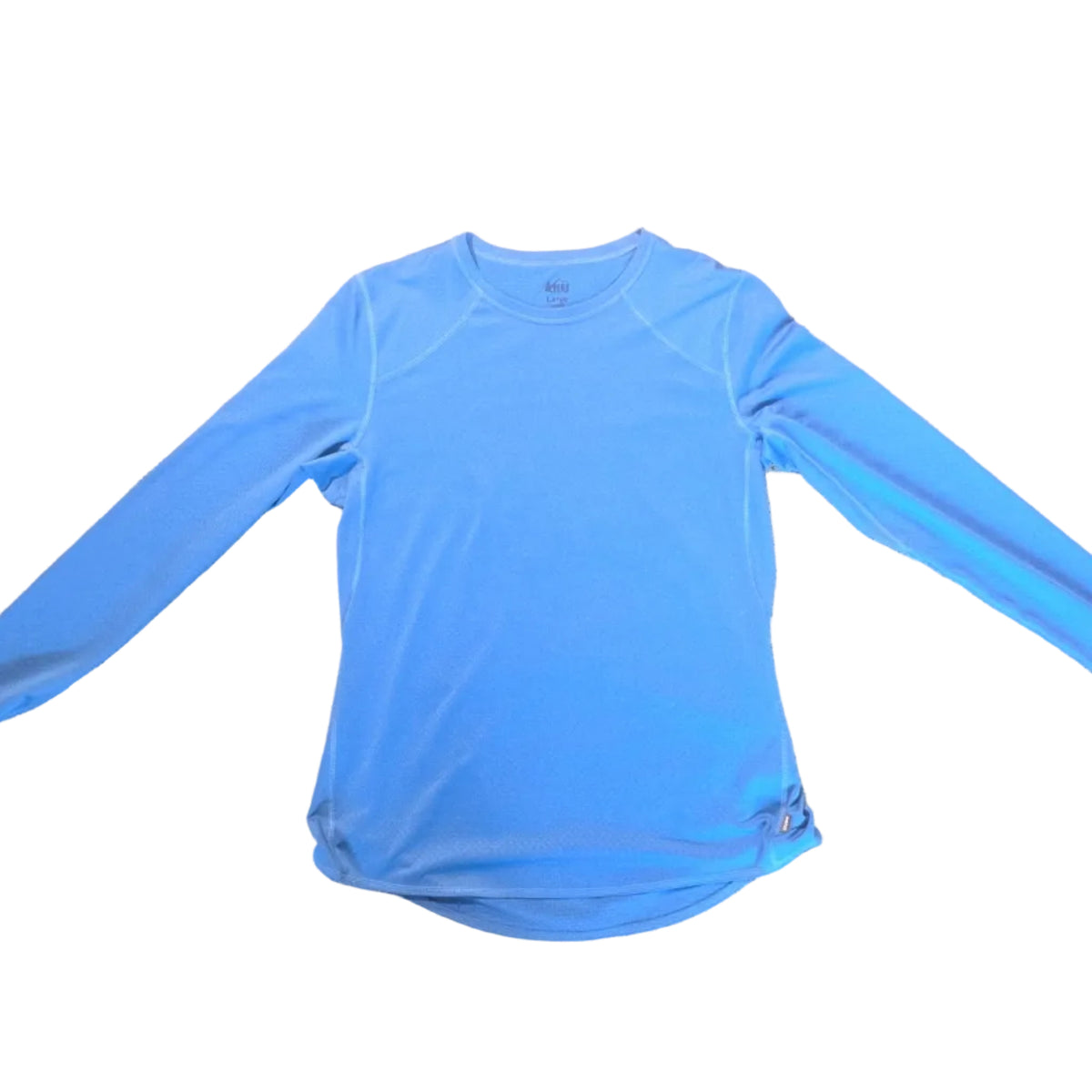 Blue REI long sleeve shirt