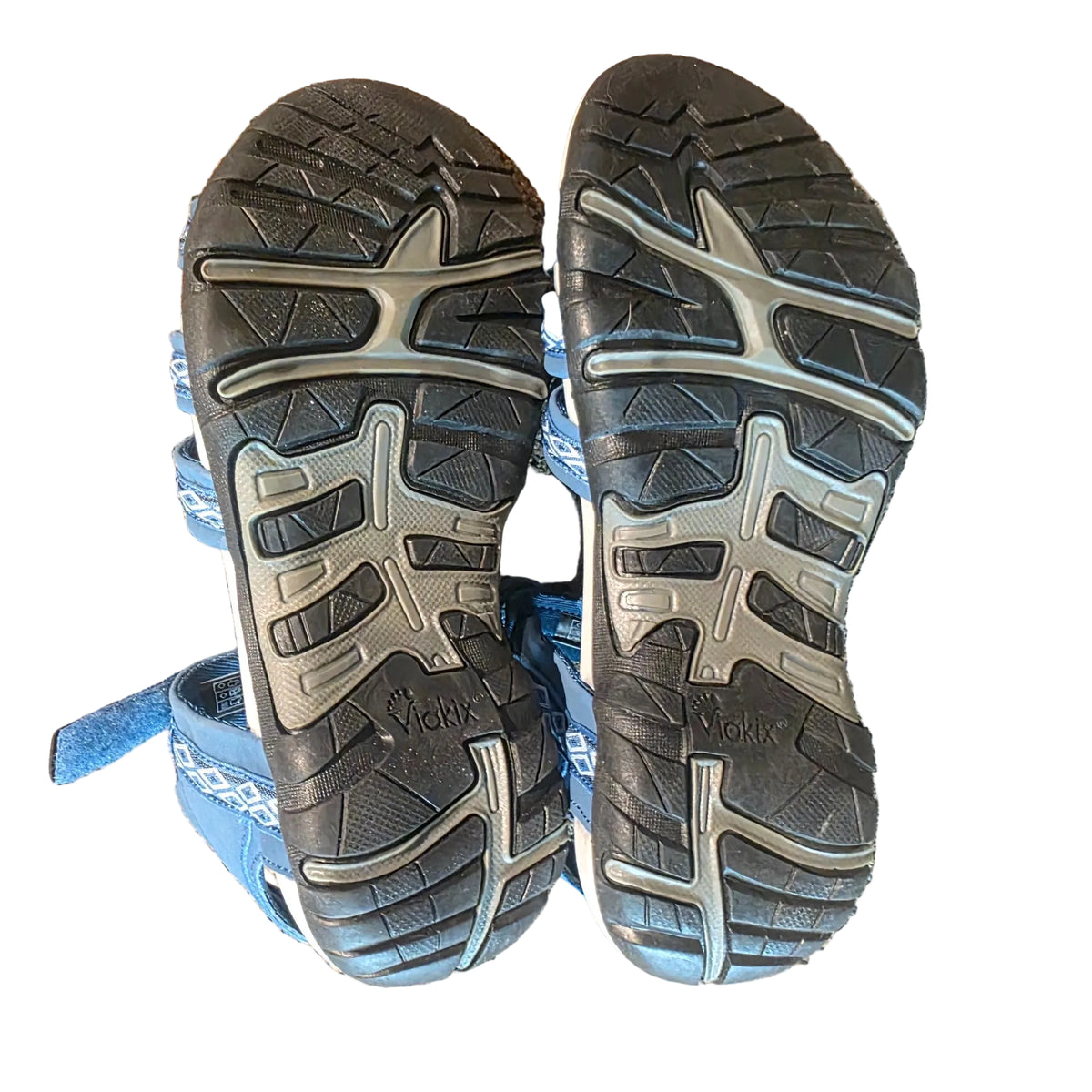 Viakix women's Aegean Blue sandals, size 7