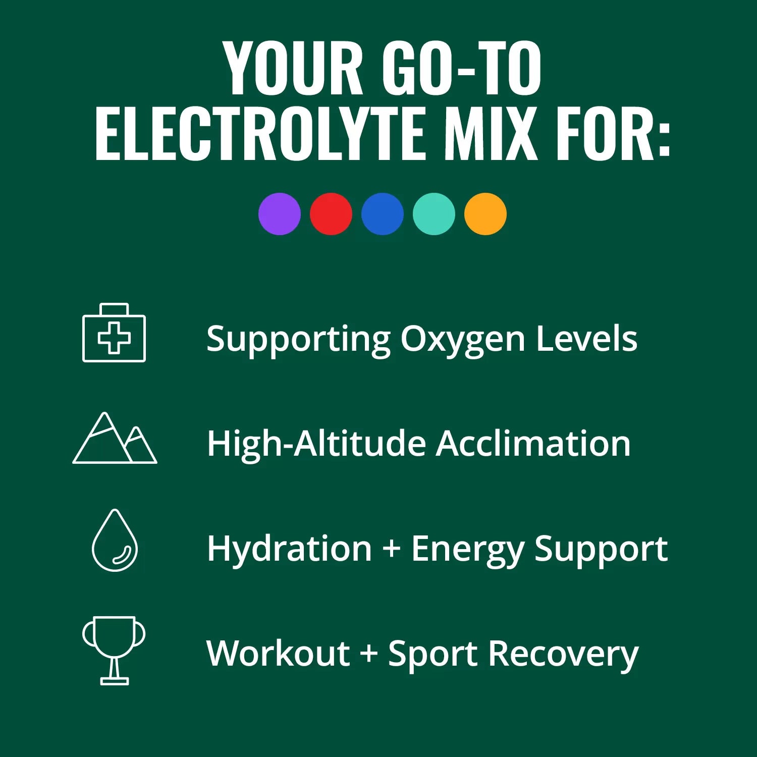 Boost Oxygen-Electrolyte Drink Mix – Mixed Berry Fizz (6 Packets)