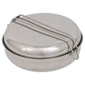 Olicamp-Deluxe Stainless Steel Mess Kit – 9 Piece