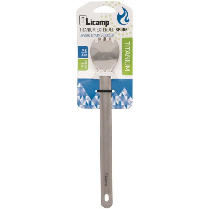 Olicamp-Long Titanium Spork