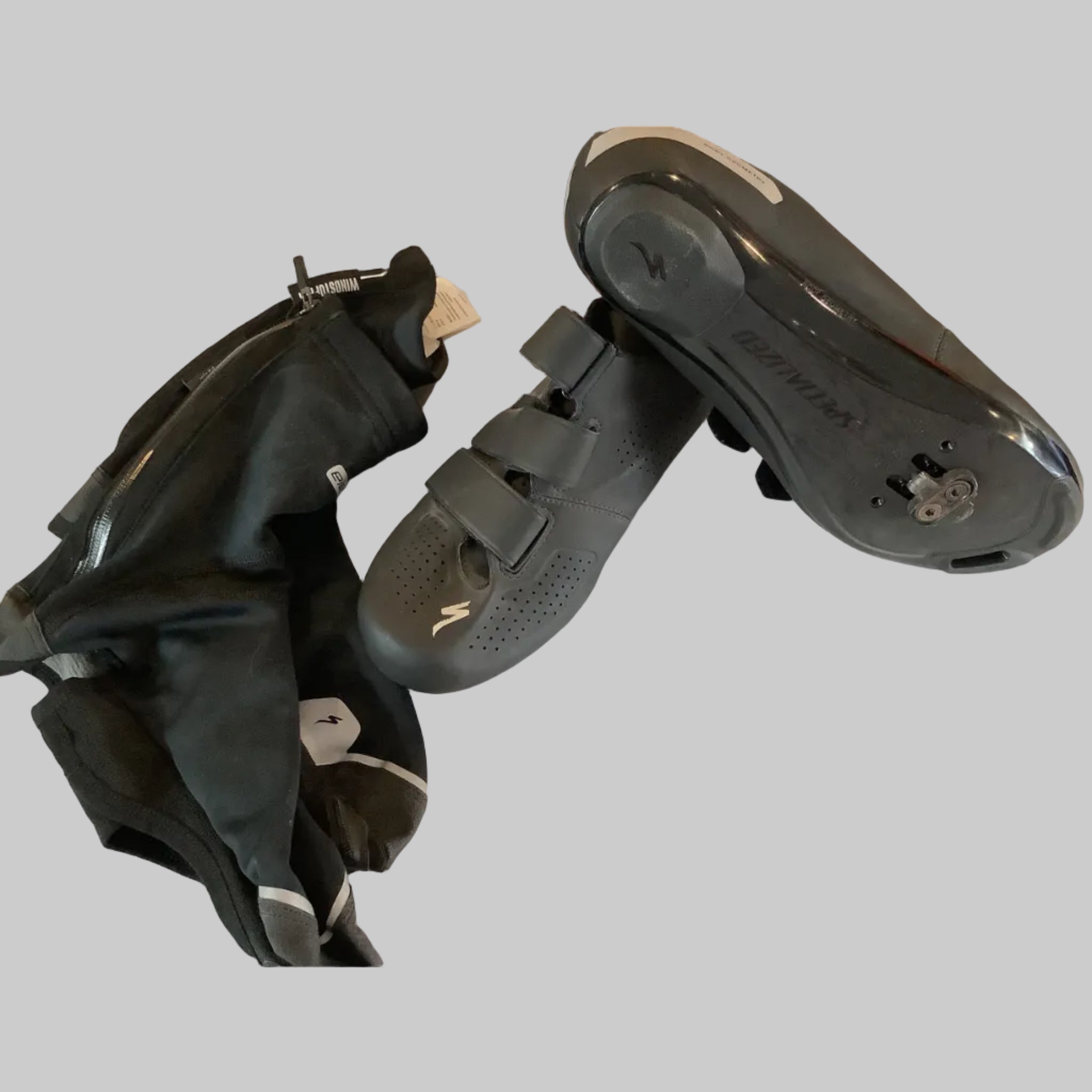 SPECIALIZED TOURCHED 1.0 CLIP IN SHOES W/ COVERS 31826