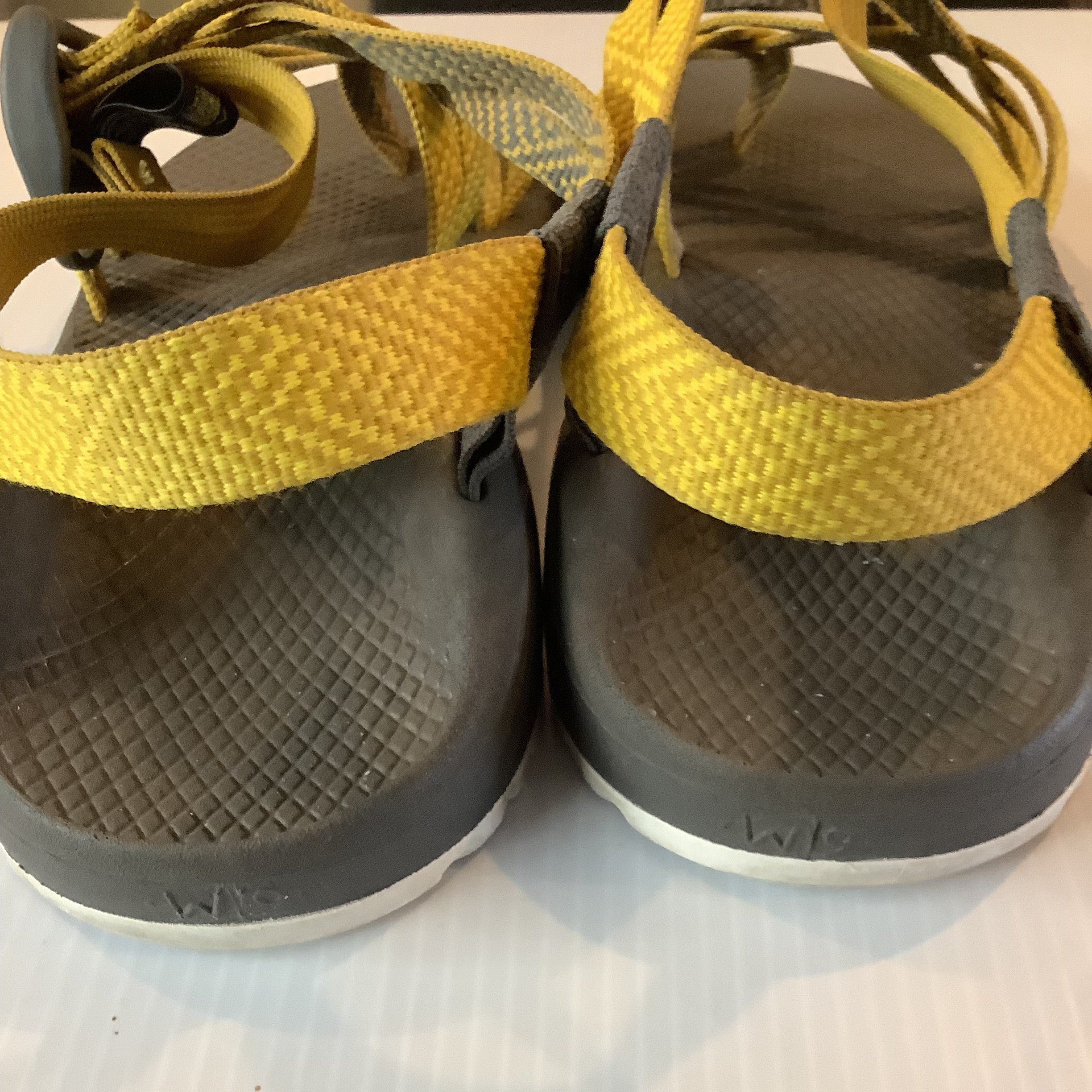 Chaco Yellow Zx2 Toe Strap