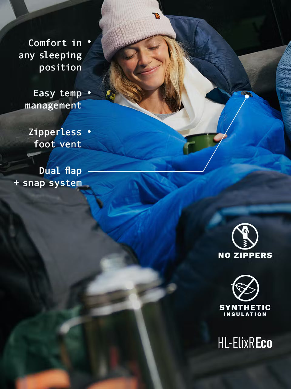 Marmot Wraptor 20 Synthetic Sleeping Bag Long