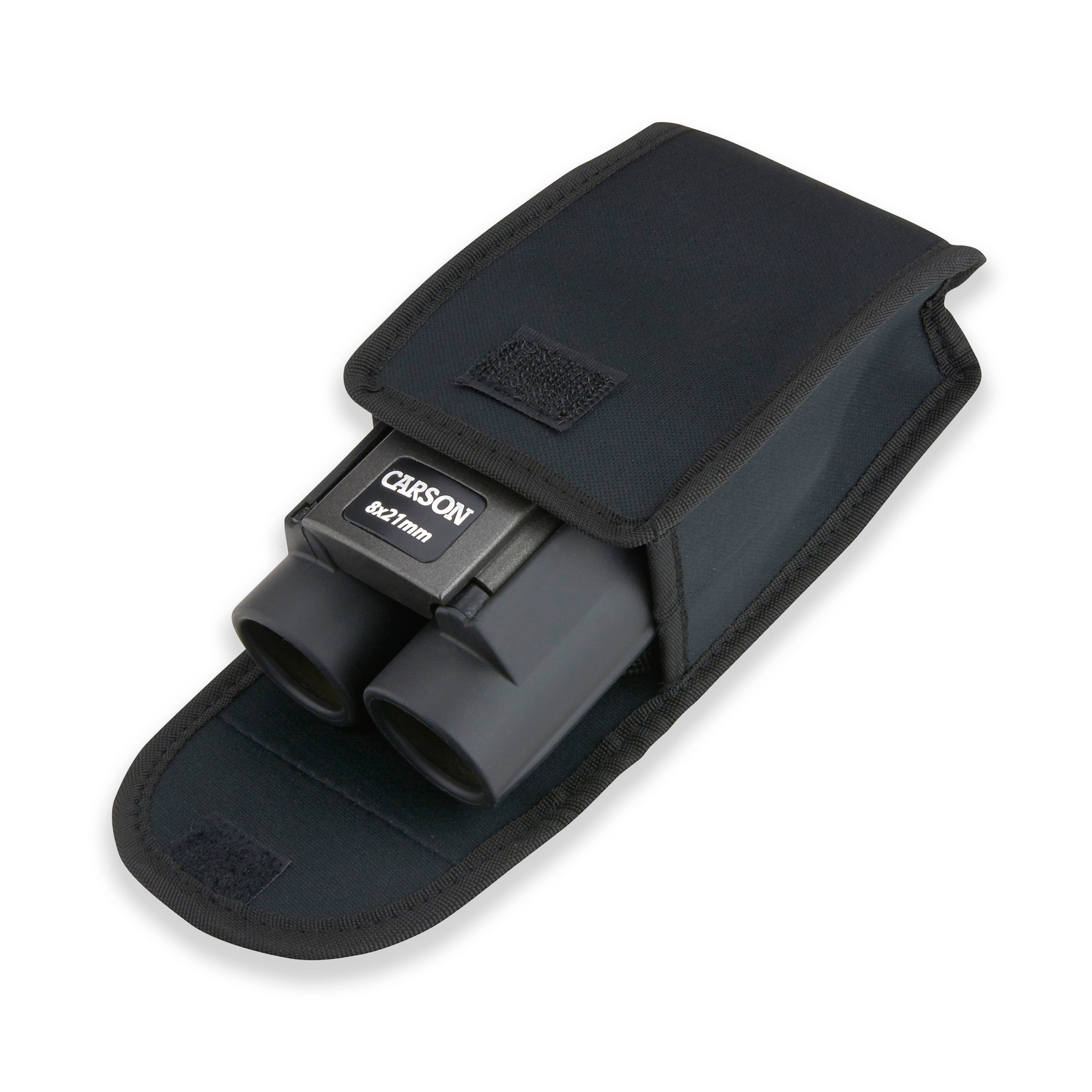 8x21mm Compact Lightweight Binoculars, with Pouch and Strap