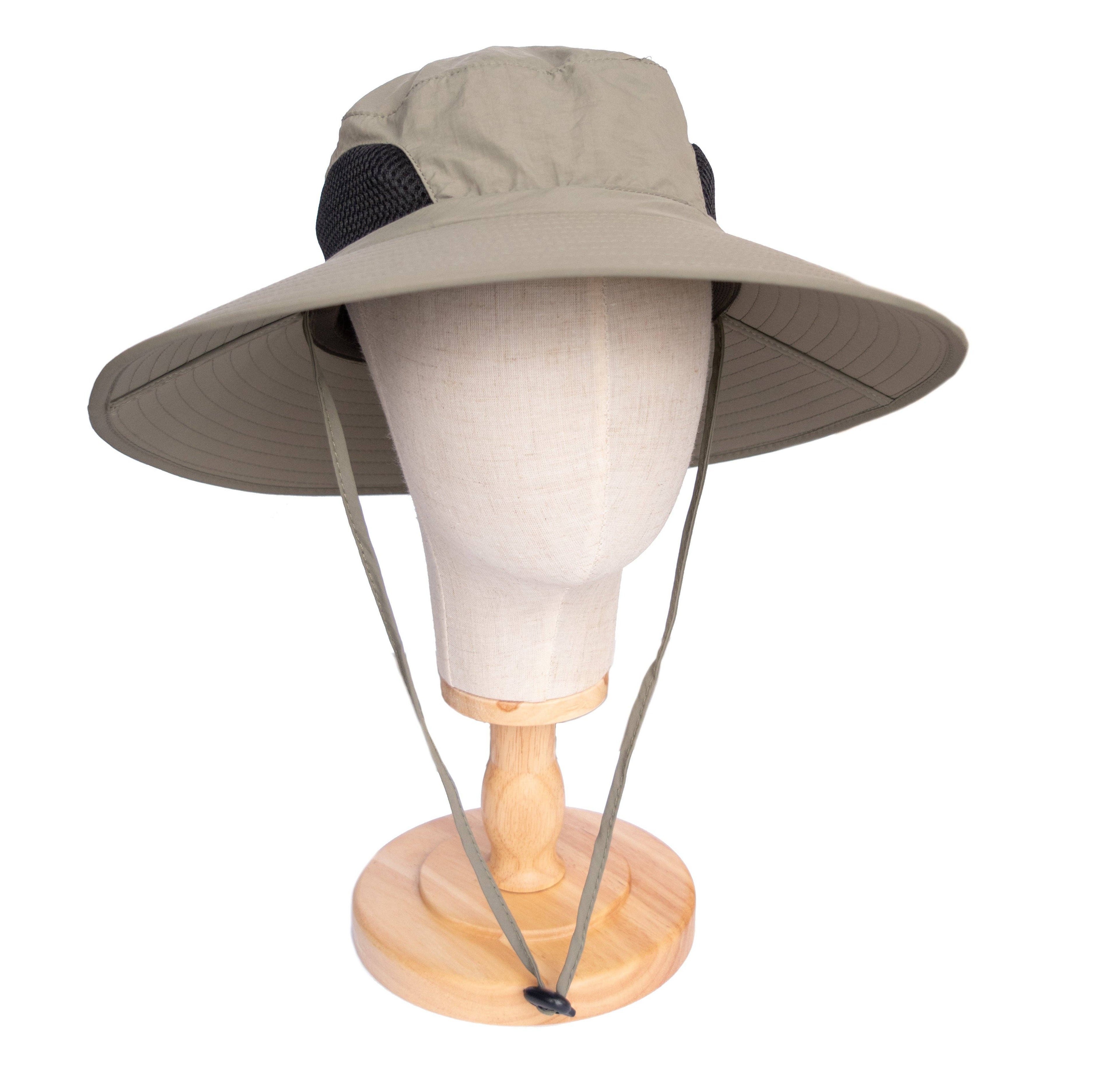Wide Brim Vented Boonie w/ Adjustable Chin Strap