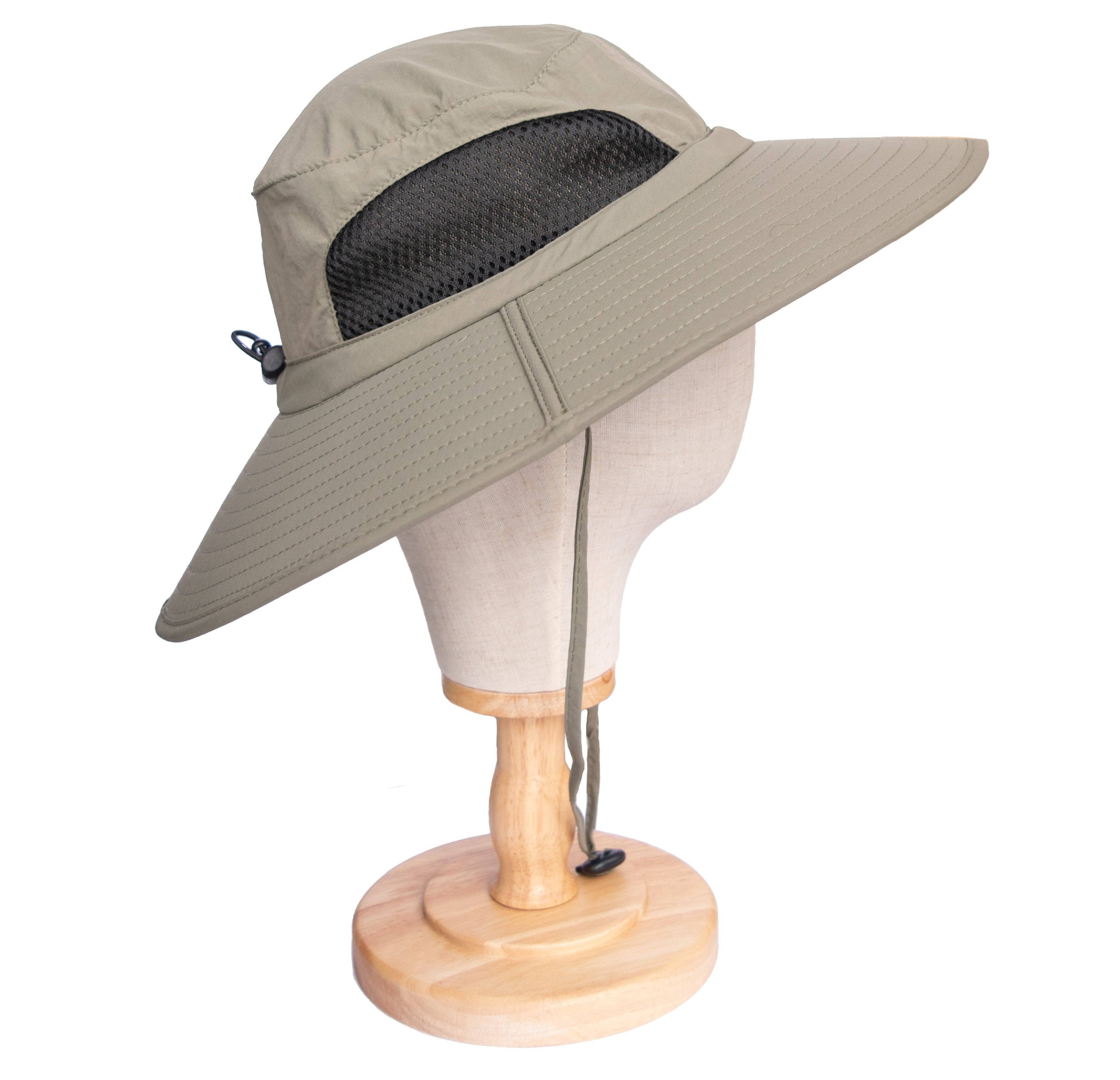 Wide Brim Vented Boonie w/ Adjustable Chin Strap