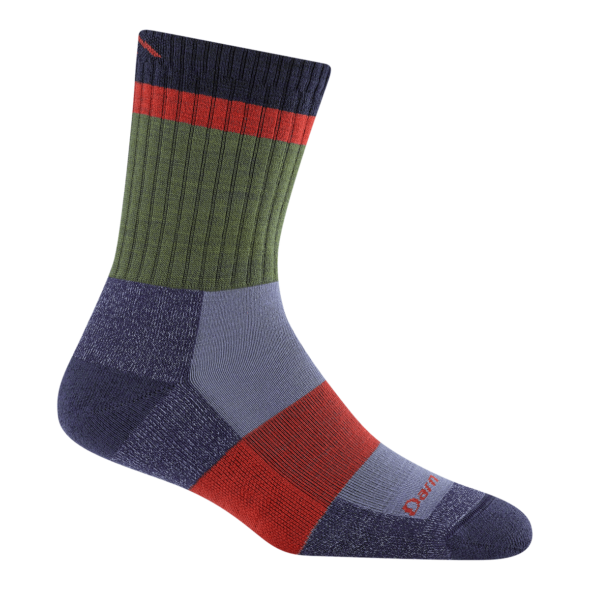 Darn Tough Heady Betty Micro Crew Lightweight Cushion Women's sock in Blackberry