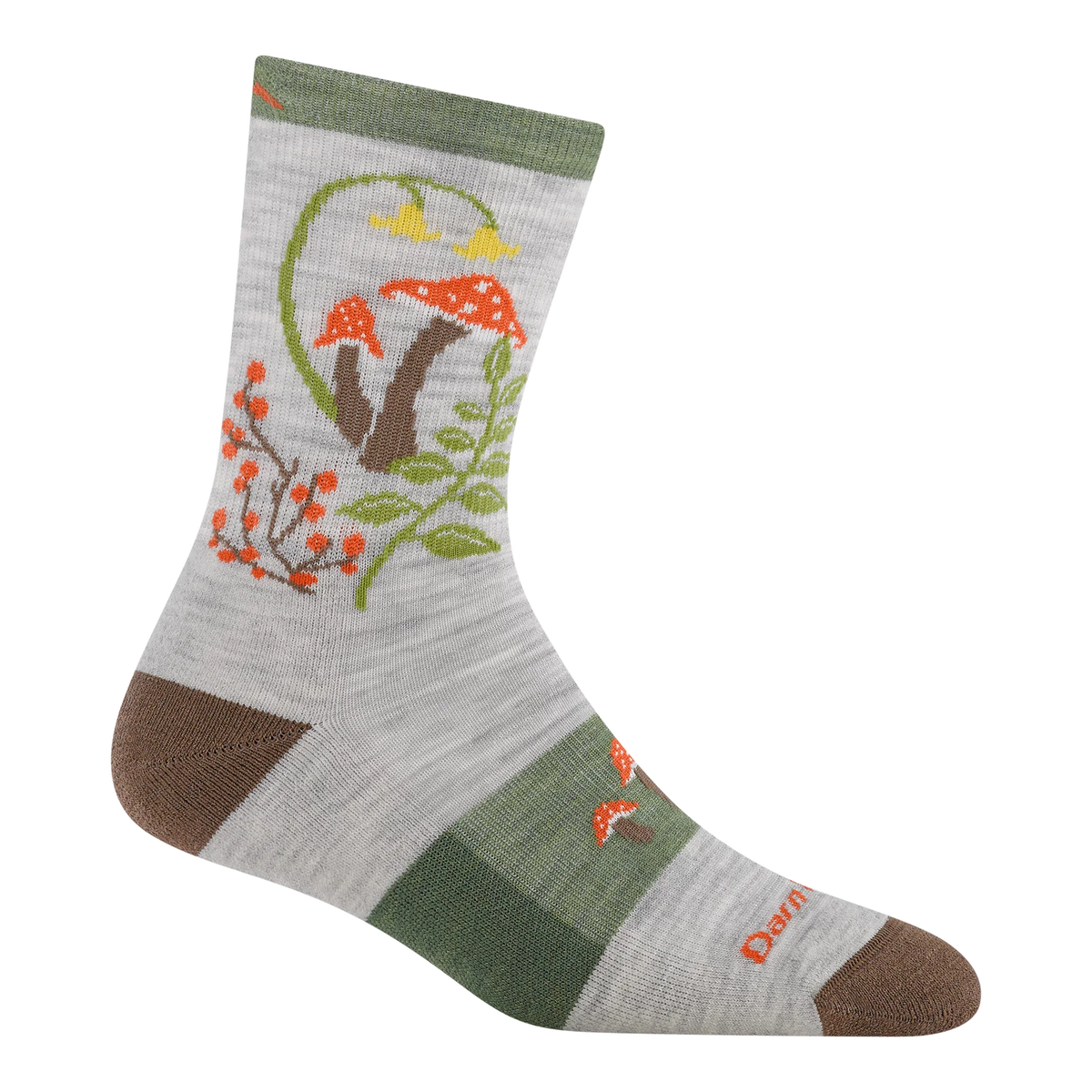 Darn Tough - Hiker Mushrooms Micro Crew Lightweight Cushion Women's