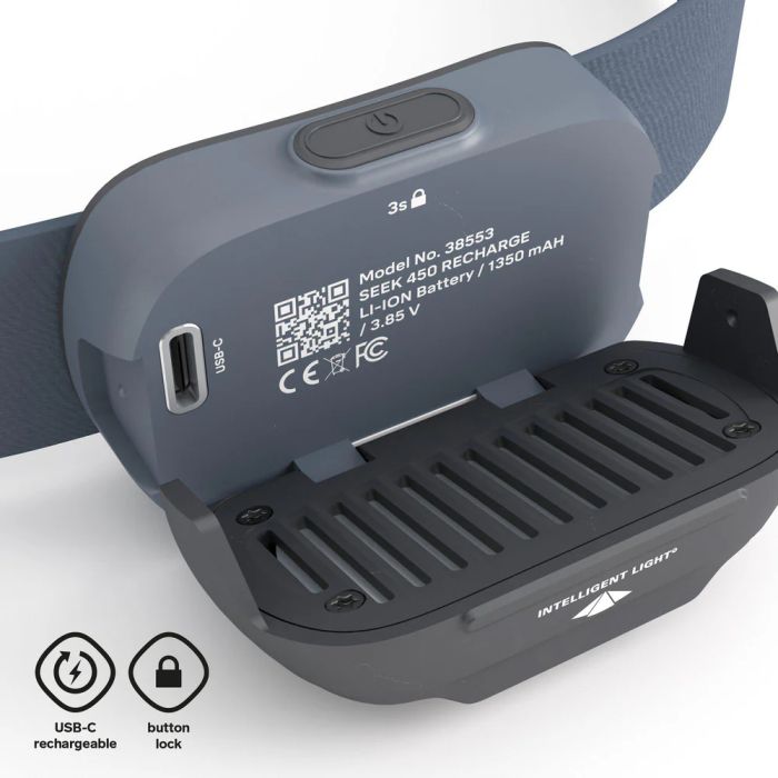 Silva- Seek 450 Rechargeable Headlamp