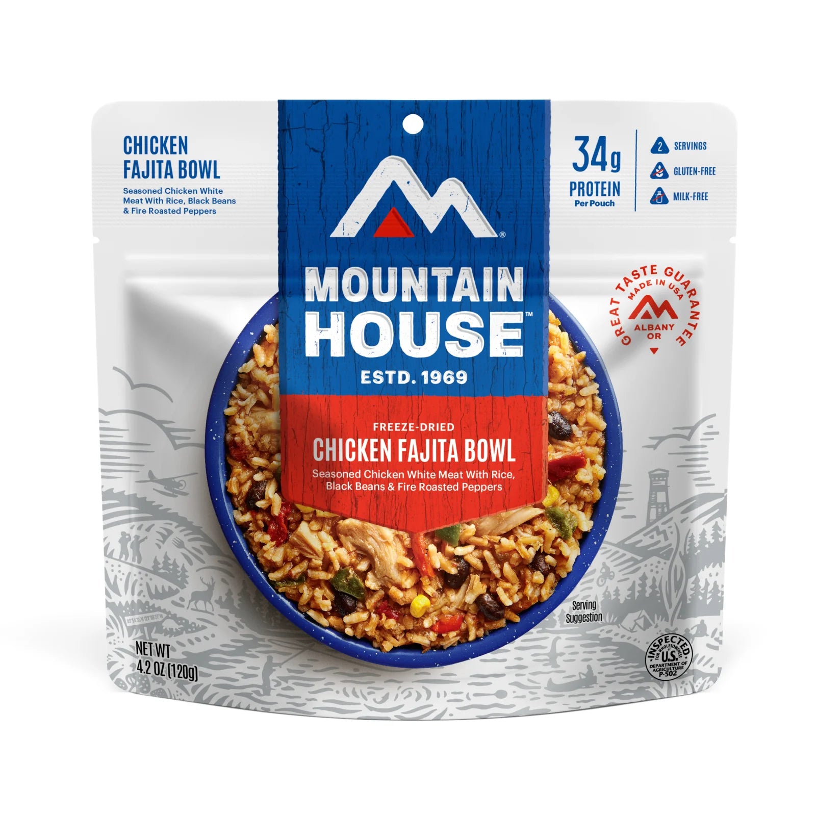 Mountain House-Chicken Fajita Bowl