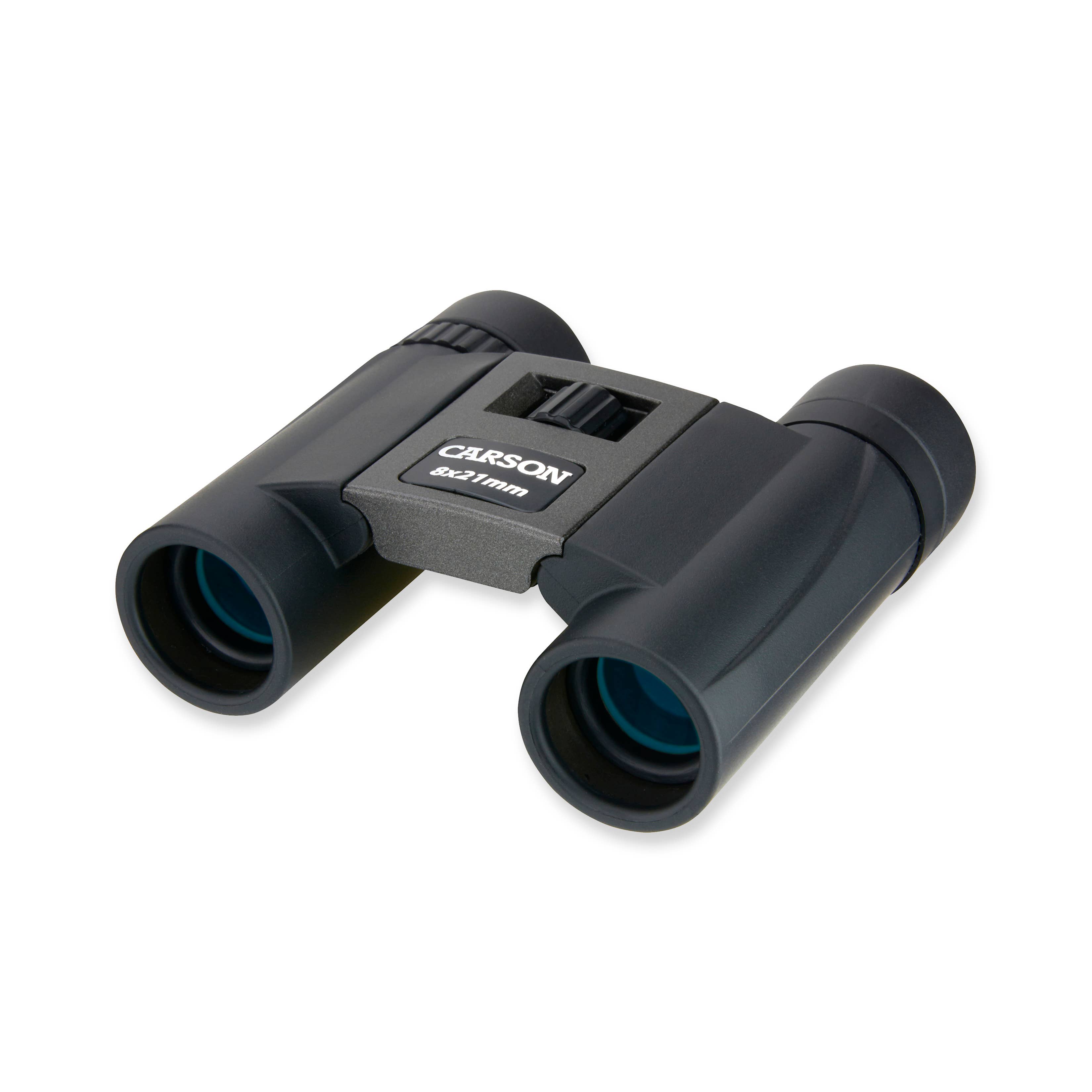 8x21mm Compact Lightweight Binoculars, with Pouch and Strap