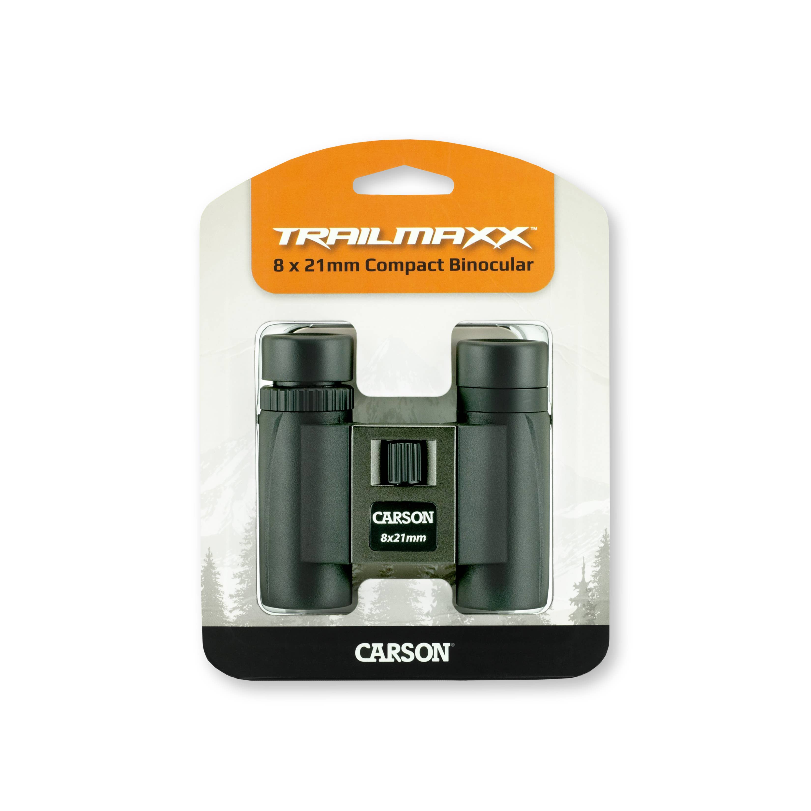 8x21mm Compact Lightweight Binoculars, with Pouch and Strap