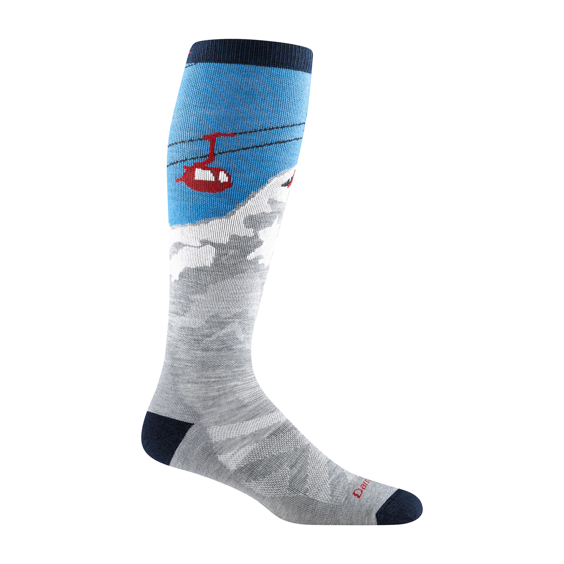 Darn Tough - Snow Heady Yeti Over-The-Calf Midweight Cushion Men's