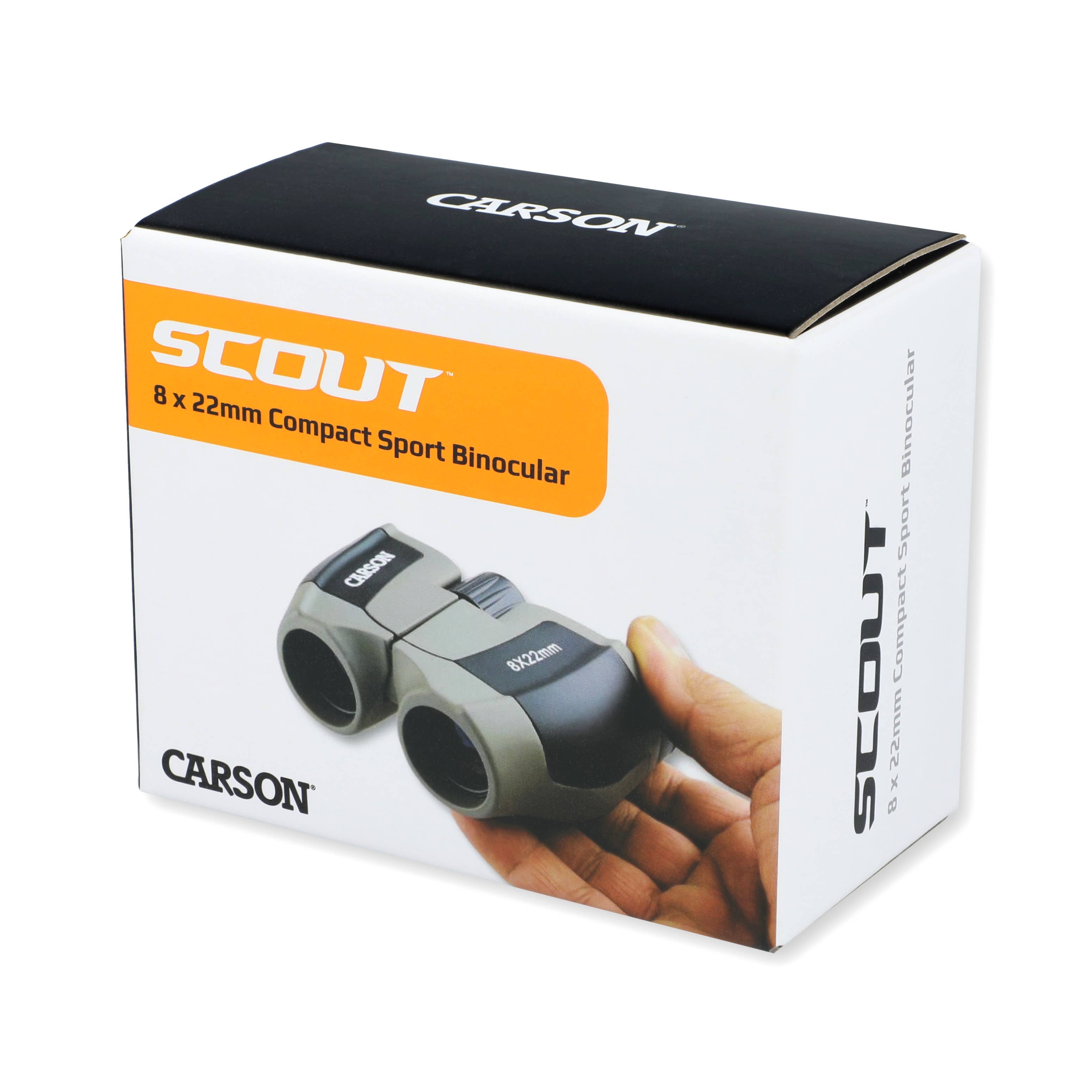 Scout™  8x 22mm Compact Porro Prism, Lightweight Binoculars