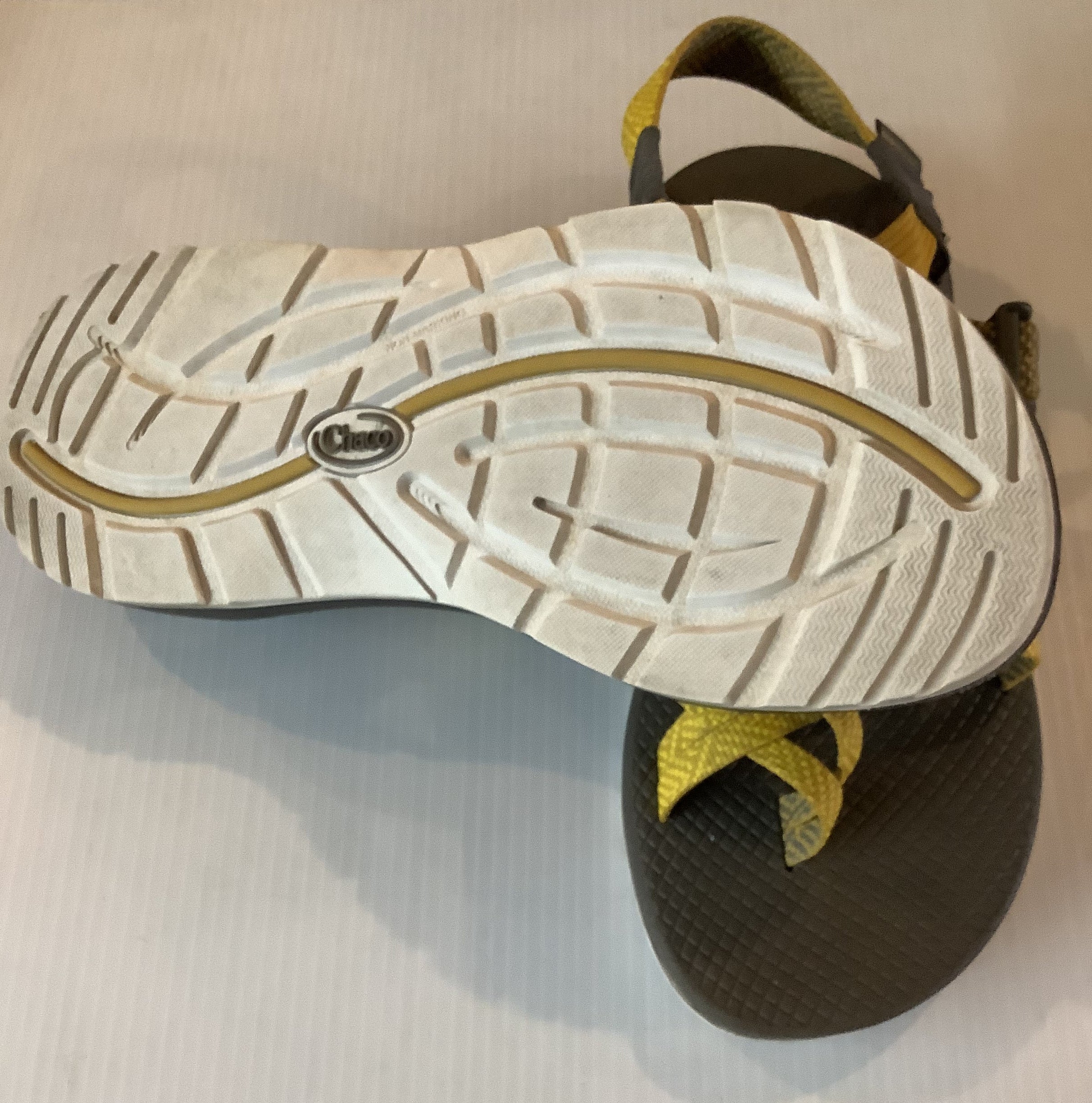 Chaco Yellow Zx2 Toe Strap
