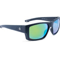 Optic Nerve-Caddo Matte Gray Tortuga w/ HYDROGLARE Polarized Smoke Lens Ice Blue Mirror