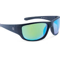 Optic Nerve-Contra Matte Black w/ HYDROGLARE Polarized Brown Lens Green Mirror