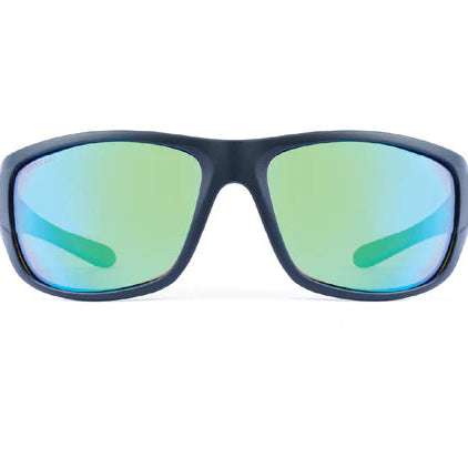 Optic Nerve-Contra Matte Black w/ HYDROGLARE Polarized Brown Lens Green Mirror