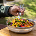 Detour Stainless Steel Chopsticks Stainless Steel Grey Medium