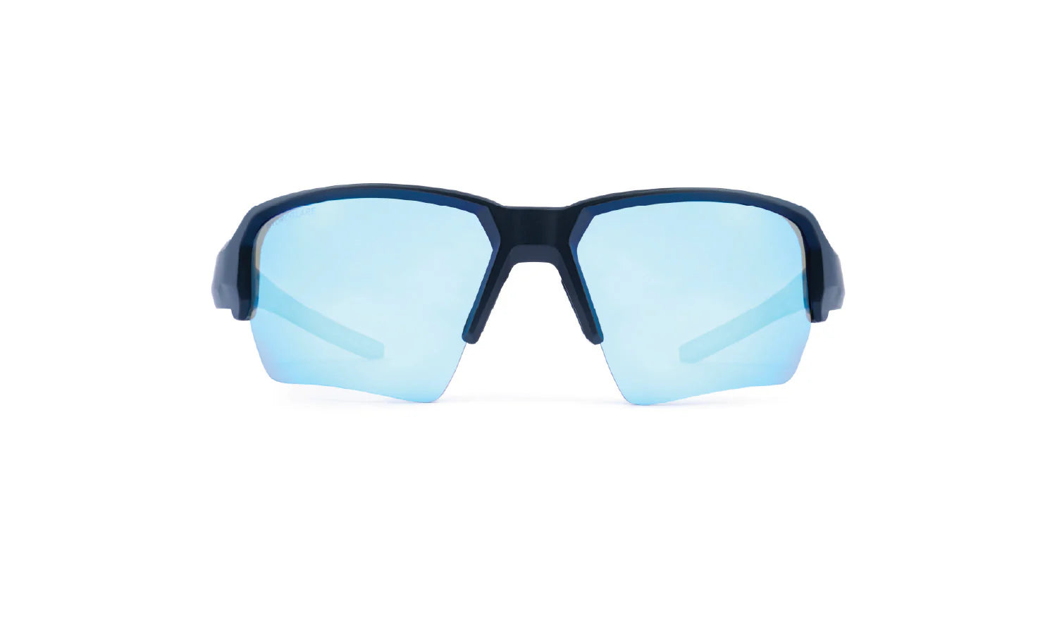 Optic Nerve-Durango Matte Black w/ HYDROGLARE Polarized Smoke Lens Ice Blue Mirror