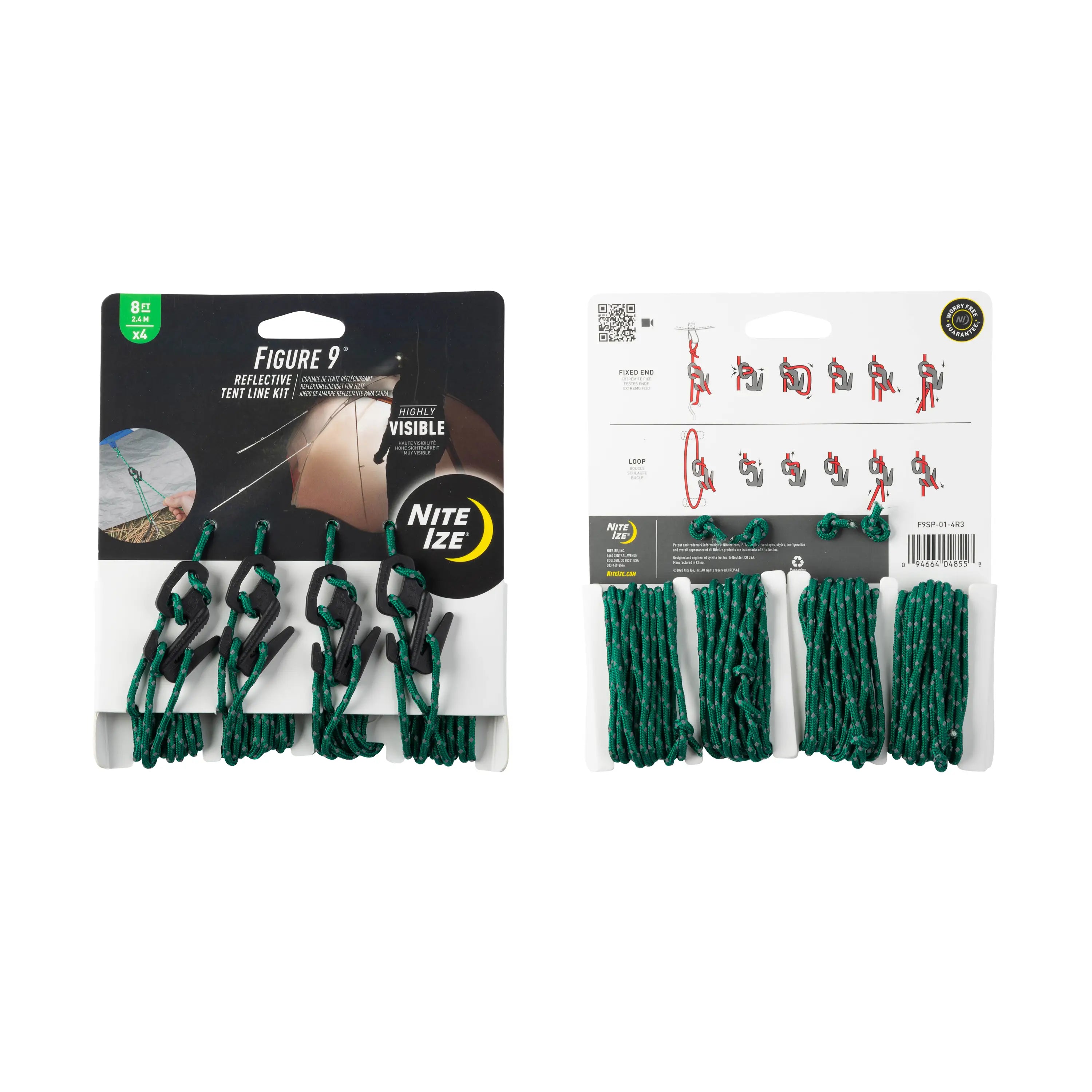 Niteize-Figure 9® Reflective Tent Line Kit