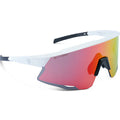 Optic Nerve-FixieAIR Shiny White w/ Smoke Lens Red Mirror