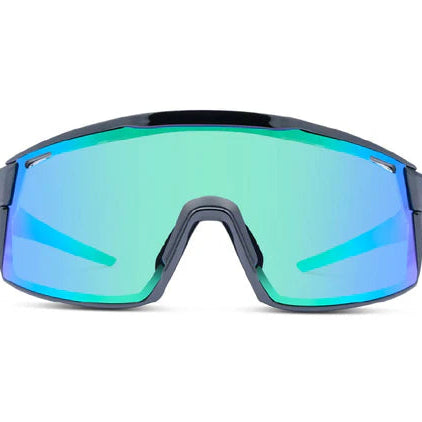 Optic Nerve-FixieMAX Matte Crystal w/ Smoke Lens Green Mirror