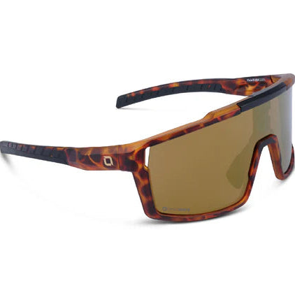 Optic Nerve-FixieRUSH Matte Tortoise w/ Brown Lens Gold Mirror