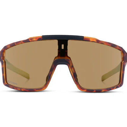 Optic Nerve-FixieRUSH Matte Tortoise w/ Brown Lens Gold Mirror