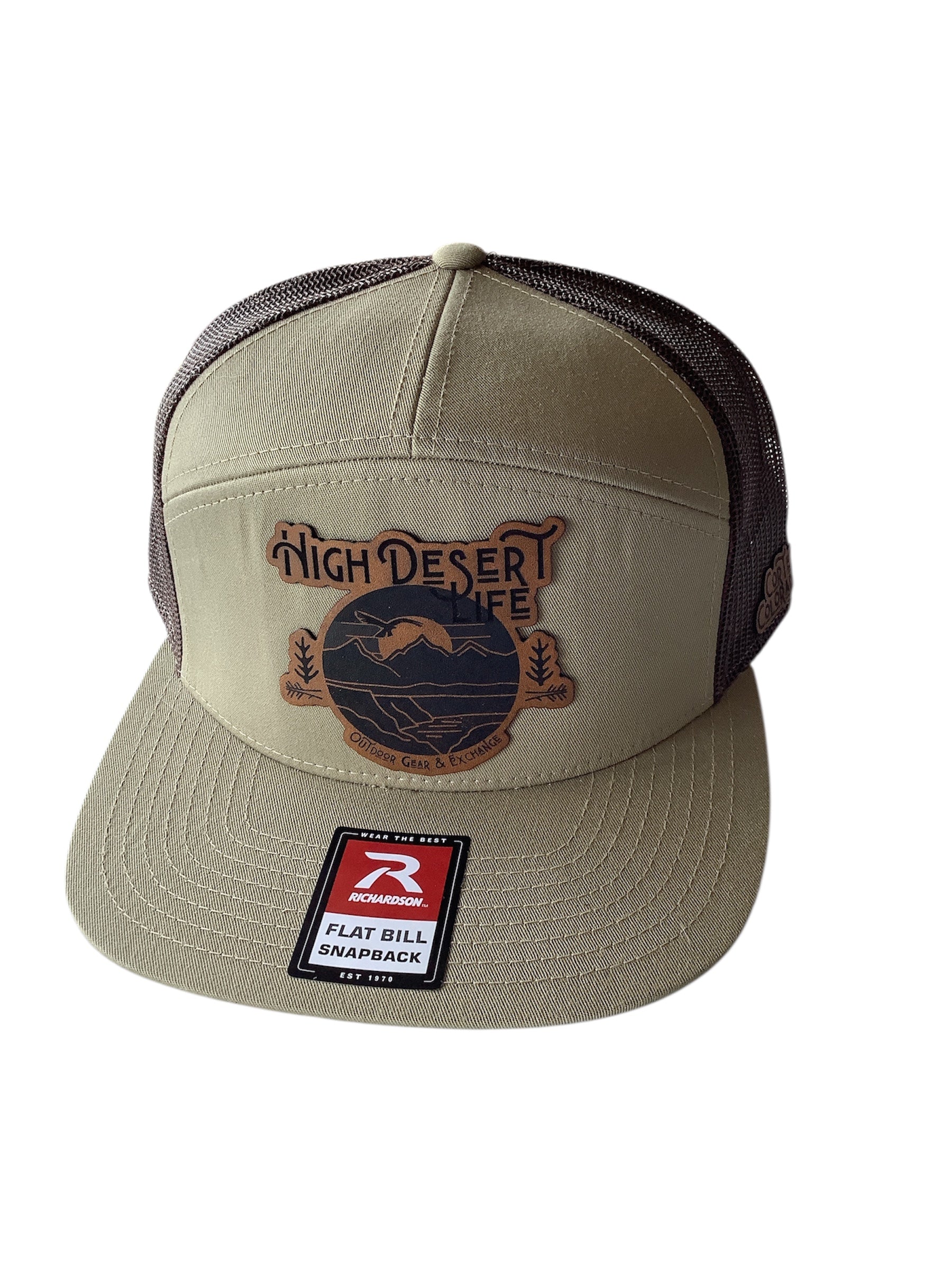 High Desert Life 7 Panel Flat Bill Hat