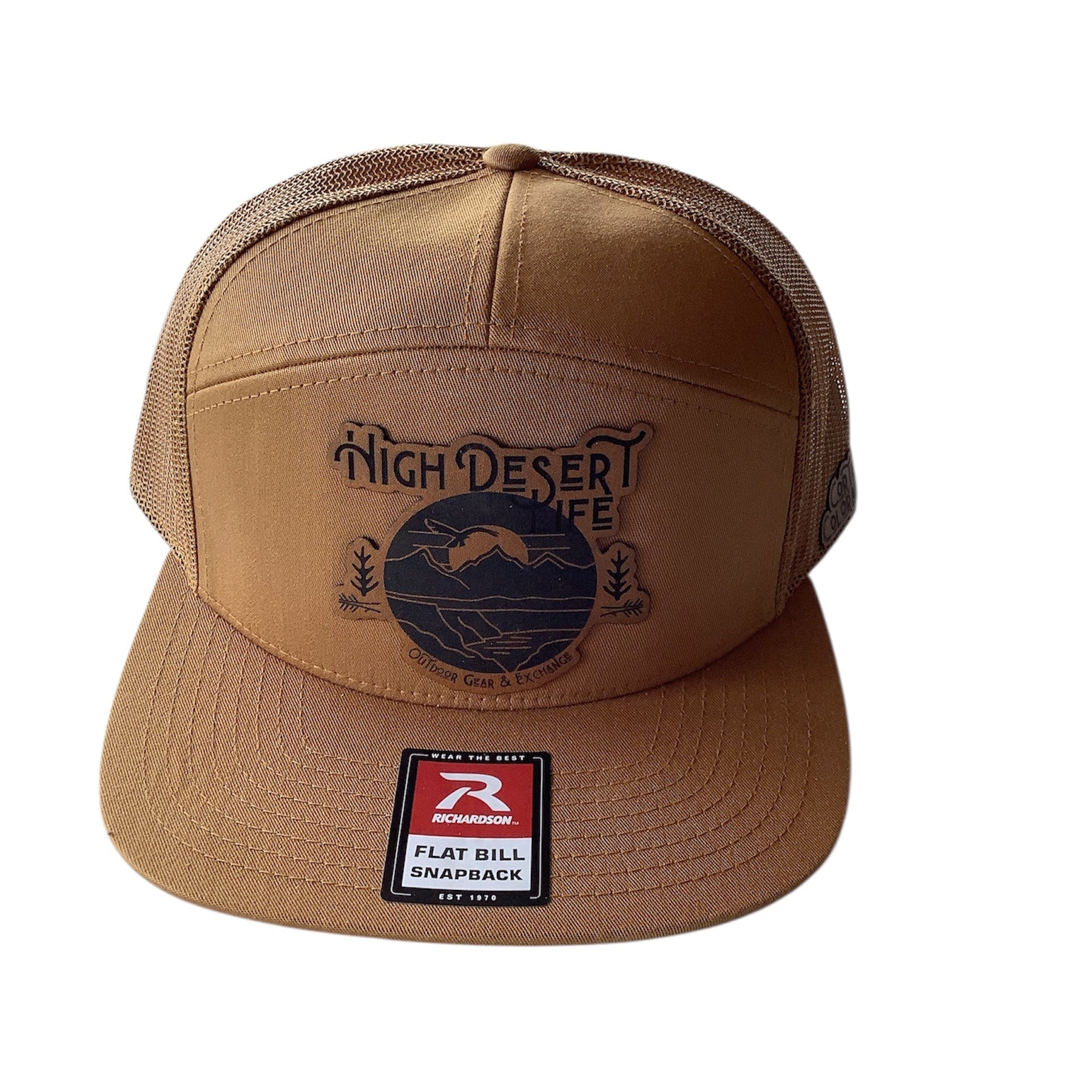 High Desert Life 7 Panel Flat Bill Hat