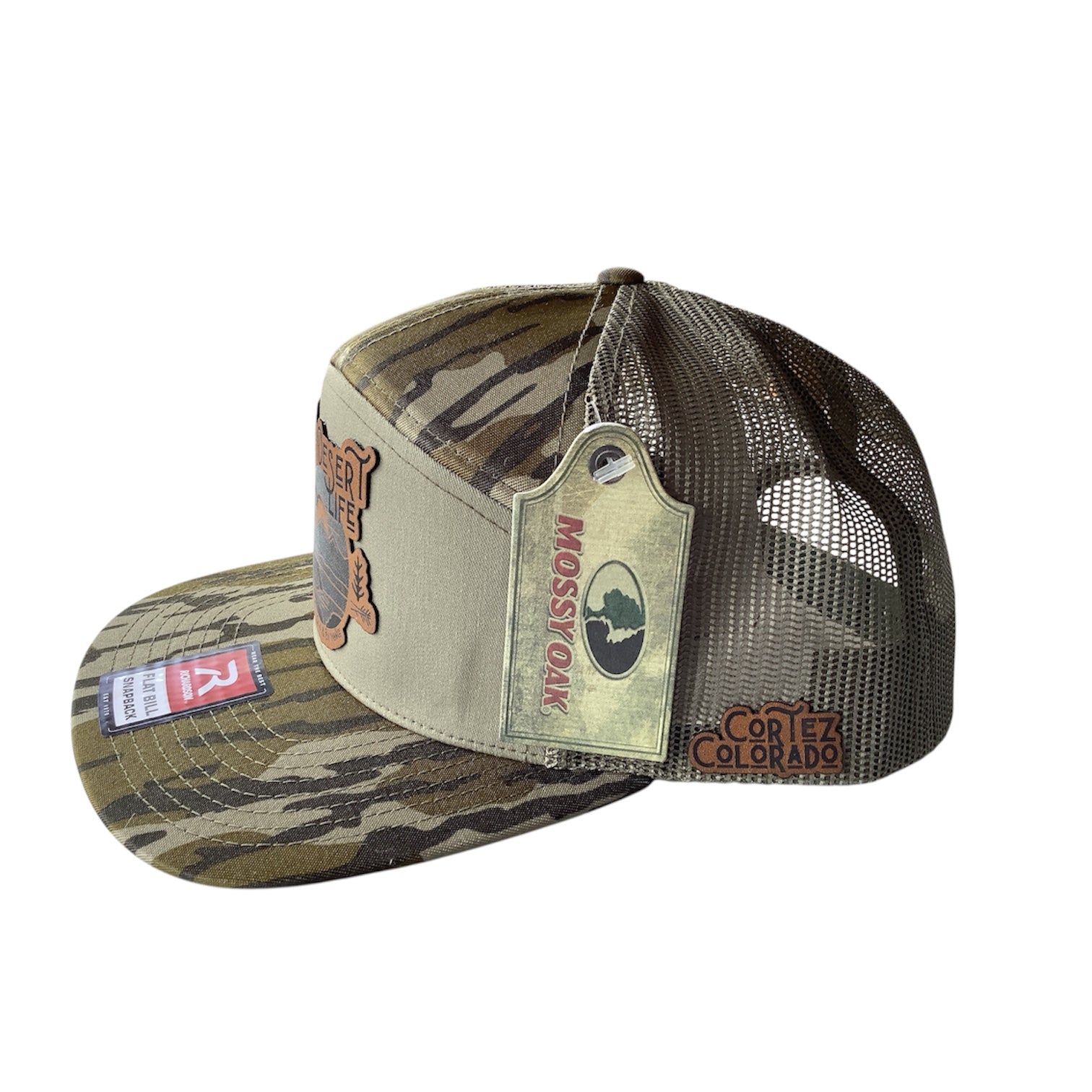 High Desert Life 7 Panel Flat Bill Hat