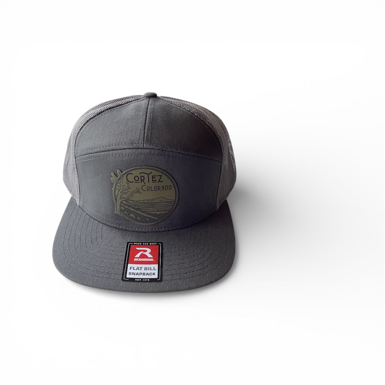 Cortez 7 Panel Flat Bill Hat