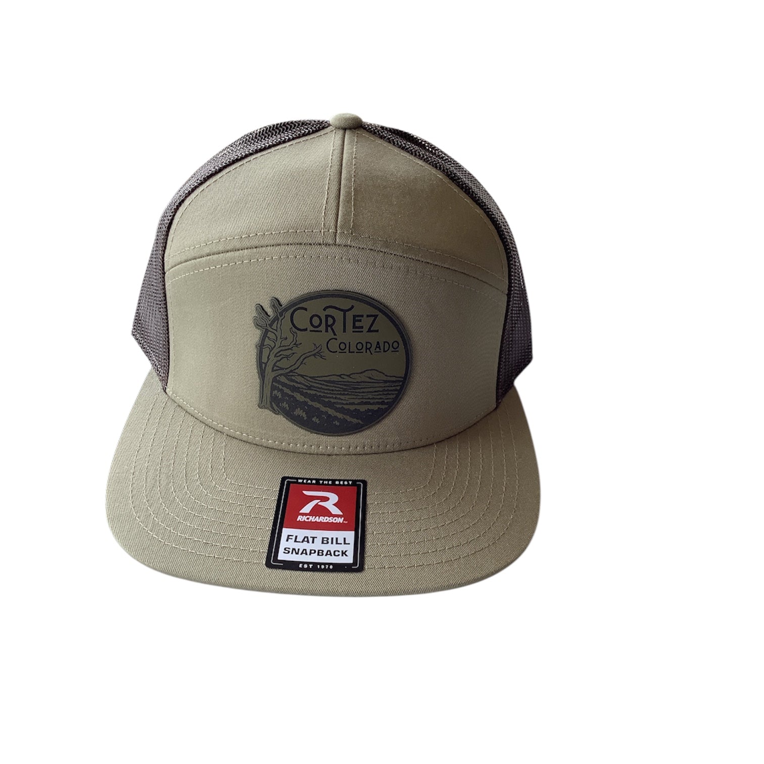 Cortez 7 Panel Flat Bill Hat