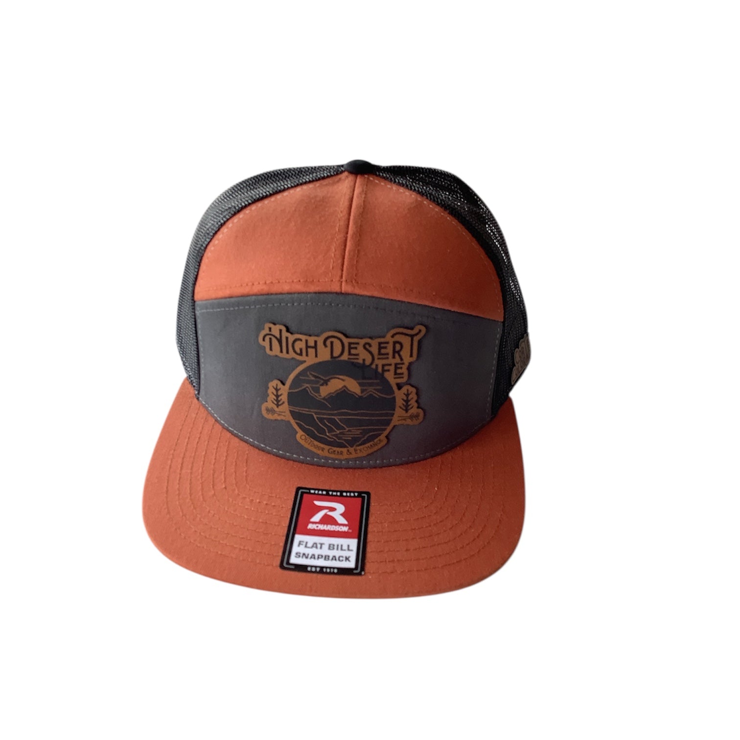 High Desert Life 7 Panel Flat Bill Hat
